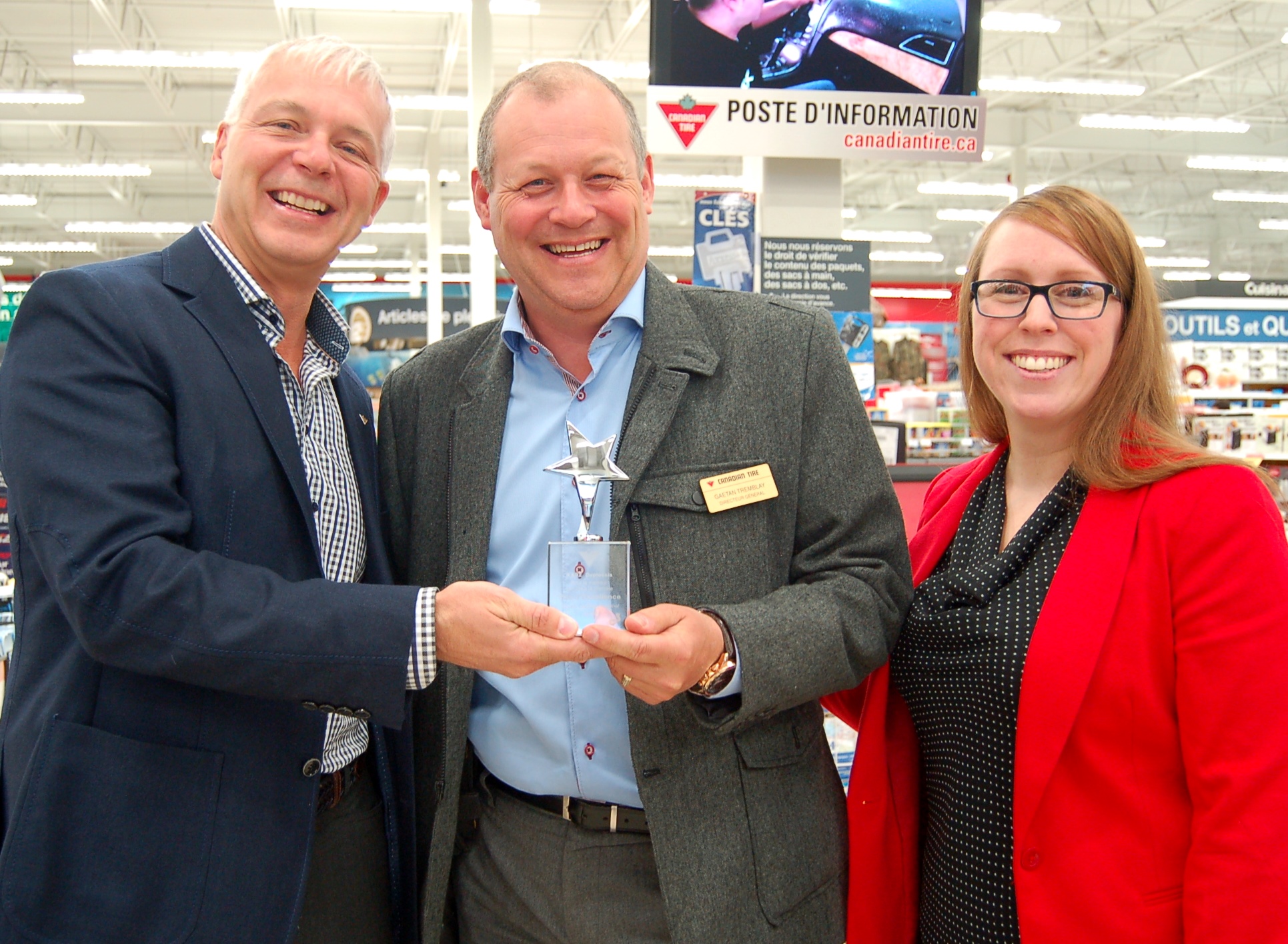 Canadian Tire Autoroute Duplessis, L’AncienneLorette Winner for Best