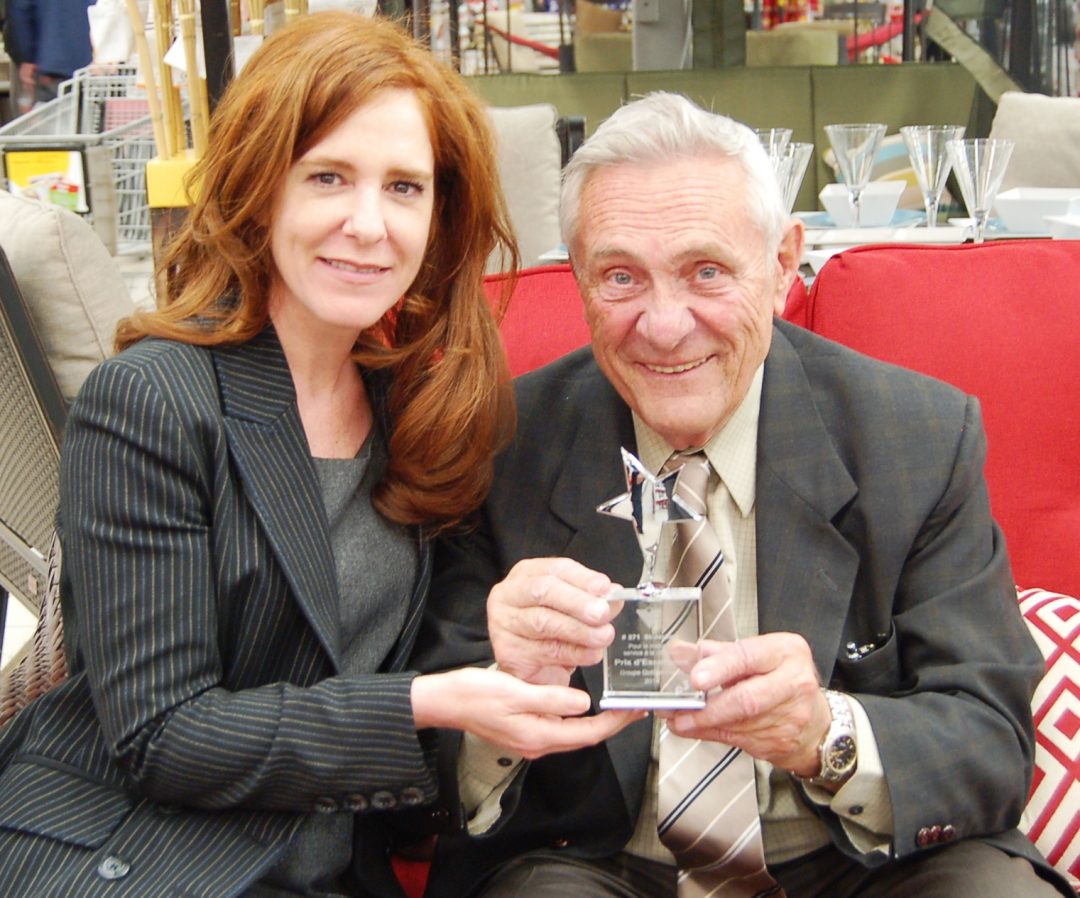 Canadian Tire St. Jerome wins for Best Customer Service 2014 for the QuebecCentral group C3